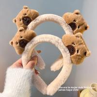 Diadema De Peluche Con Diseño De Ballena Ballena De Peluche Suave Y Divertida Para Niñas Diadema Para Lavar La Cara Estilo High Skull - details 0