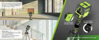 Nivel Láser Verde Lfine 2 Líneas Auto Nivelado 360° Herramientas De Nivel Horizontal Y Vertical Para Construcción Y Jardín - details 2