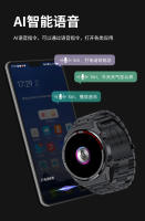 Bluetooth pantalla QW39 Smartwatch NFC1.39 pulgadas ECG+PPG Talk Smartwatch botón giratorio - details 10