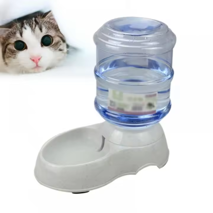 Alimentador Automático Para Mascotas 3.8L Capacidad Para Gatos Y Perros Con Dispensador De Agua Fuente De Alimentación: Carga - 1