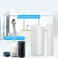 Sensor De Puerta Y Ventana WiFi Tuya Alarma De Seguridad Anti-Robo Compatible Con Alexa Y Google Assistant Detector De Intrusos - details 10