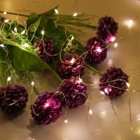 Luces LED USB Cadena De Luces De Cobre Y Plata Guirnalda De Luz Impermeable Para Decoración De Navidad Y Bodas Al Aire Libre - details 7