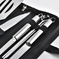 Juego De Herramientas Para Barbacoa Y Horno De Acero Inoxidable Con Bolsa De Almacenamiento Portátil Para Exterior Fácil De Limpieza - details 15