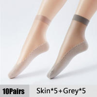 10 Pares De Calcetines Para Mujer Ultradelgados Transpirables Y Ligeros Calcetines De Verano Transparentes Y Casuales Para Mujer - details 5
