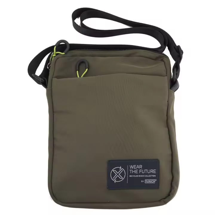Bolsos Hombre Marca Munich Modelo Recycled X Wear Crossbody - 1