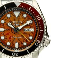 reloj automático hombre Seiko 5 Sports SKX 'Skeleton Style' SRPJ47K1 42.5mm 100m WR - details 4