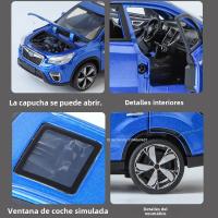 Modelo De Coche De Escala Subaru Forester SUV De 1:30 En Aleación De Metal Con Sonido Y Luz Vehículos Off-road Para Niños Regalos - details 11