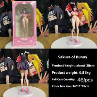 Figura De Acción Anime JK Bunny Girl 29CM PVC Modelo De Colección Para Adultos Juguete De Estatua De Juego AniMester 1/7 - details 0