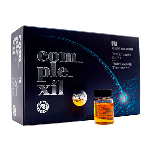 Complexil FCI Ampollas para el Crecimiento del Cabello - 12 Ampollas X 8 Ml