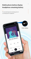 Auriculares Inalámbricos Bluetooth 5.2 Para Negocios Con Cancelación De Ruido Y Micrófono Mini HIFI Bass Para Deportes Y Juegos - details 14
