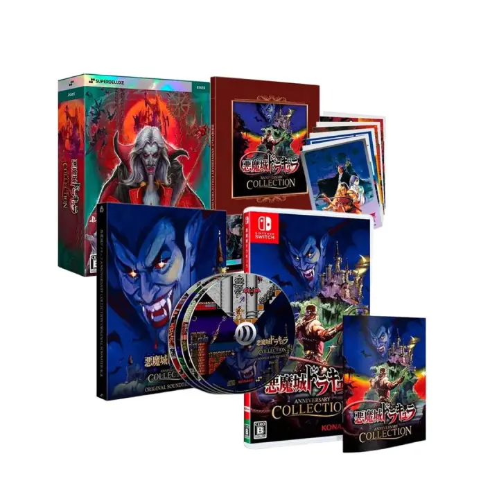 CASTLEVANIA ANNIVERSARY COLLECTION DELUXE EDITION SWITCH IMPORTACION NUEVO ASIA NUEVO PRECINTADO - Plaion - 1