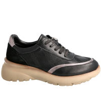 Zapato Casual Sport Piel Mujer Khloe Marín 463 Beige Negro 106030106031  MARCAS MUJER Zapatos Zapatos de sport kHLOE MARÍN - details 2