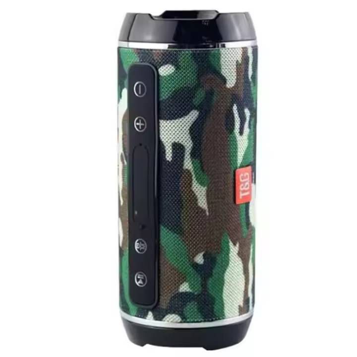 T&G Altavoz Bluetooth inalámbrico TG116,  altavoz de bluetooth con graves, compatible, USB, resistente al agua, para exteriores, c ompatible con AUX, TF, Radio FM,  Subwoofer Altavoz portatil - 1