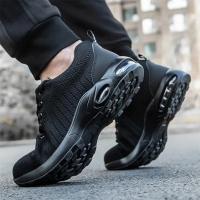 Zapatos De Seguridad Para Hombre Y Mujer Con Punta De Acero Antipinchazos Transpirables Y Con Almohadilla De Air Cushion Para El Trabajo - details 8