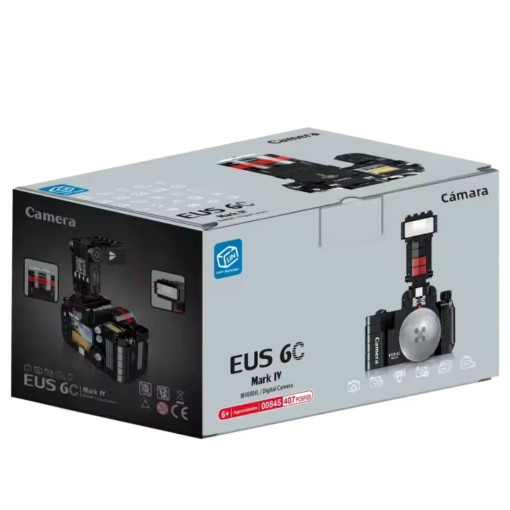 Kit De Bloques MOC Creativo 316 F Cámara Digital Photo Educativo Modelo Clásico Para Niños 622 Piezas Regalo De Festividades - 1