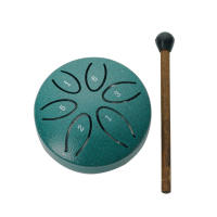 Steel Tongue Drum De 3 Pulgadas Con 6 Notas Instrumento De Percusión Balmy Drum Con Mallets Para Meditación Yoga Principiantes Profesionales Familia - details 4