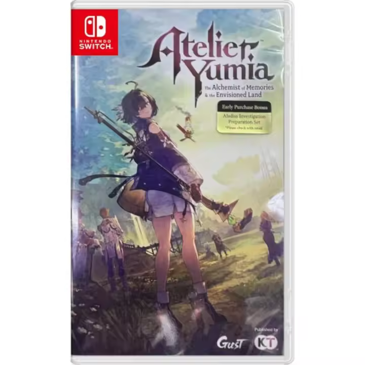 Atelier Yumia : La alquimista de los recuerdos y la tierra imaginada Switch - Importación - Juego Atelier Yumia para Nintendo Switch - Juego físico, nuevo, original, precintado - 1