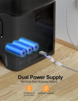 Alimentador Automático Para Mascotas 4L Gran Capacidad Inteligente Tuya APP Dispensador De Alimentos Lento Con WIFI Voz Programación Para Gatos Y Perros - details 2