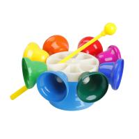 Campana De Mano Orff De 8 Notas Con Reloj Y Palillo De Impacto Instrumento De Percusión Educativo Para Niños Juguetes Coloridos - details 2