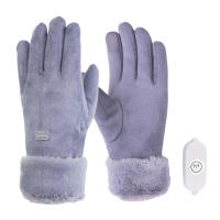 Guantes Calientes Eléctricos Para Motocicleta Con Ajuste De 3 Velocidades Y Pantalla Táctil 10000mAh Protección Contra Viento Para Carreras Y Viajes En Motocicleta - details 6