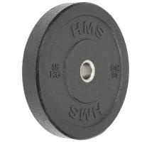 SET DE DISCOS BUMPER ALTA RESISTENCIA HMS PRO EN NEGRO, 100, 200 KG - details 3
