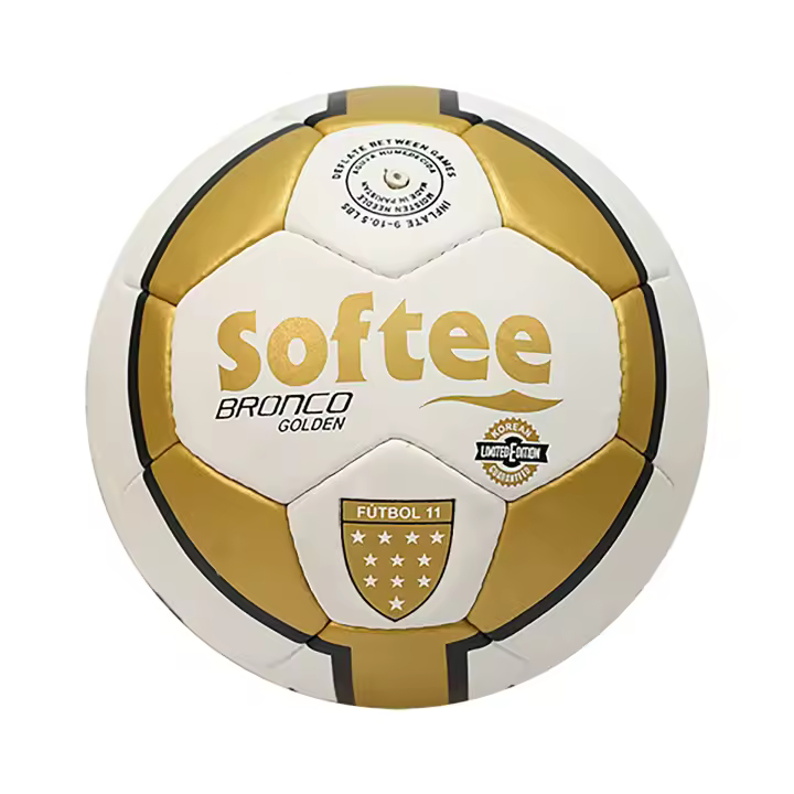 balón softee bronco limited edition color oro tamaño fútbol 11 - 1