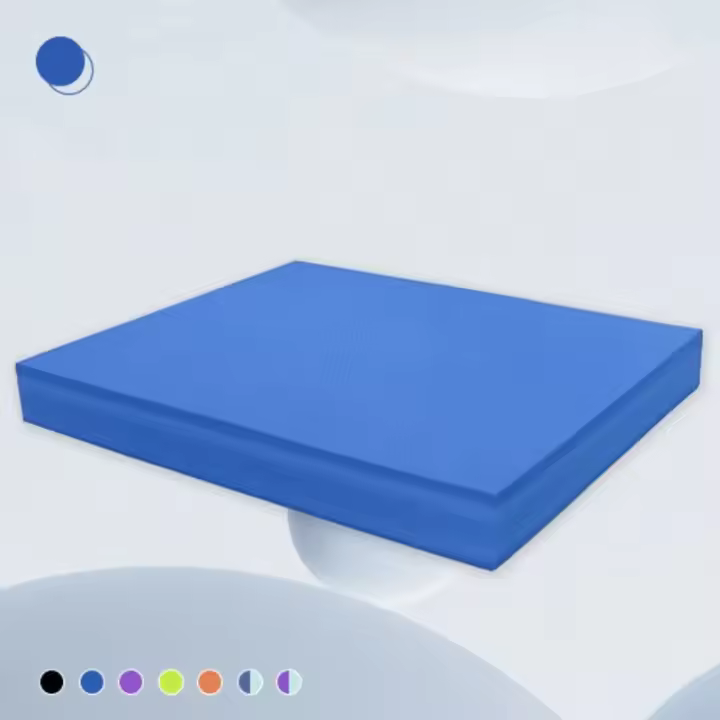 Pad De Equilibrio Antideslizante Para Entrenamiento De Fuerza Y Estabilidad Yoga Y Fitness Con Almohadilla Para Rodillas Y Tobillos TPE 5mm - 1