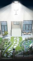 Lámpara Solar Potente 3000000LM Exterior Con Control Remoto Luz Solar Sensible a La Iluminación Impermeable Para Jardín - details 8
