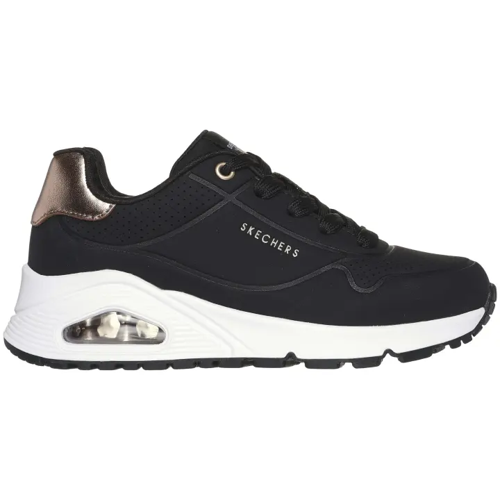 Zapatos marca Skechers modelo 310545Lblk para junior en color negro - 1