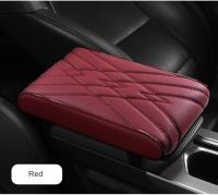 Cojín De Consola Central Para Coche Universal Cubierta De Cuero Impermeable Accesorios Decorativos Para Coche Cómodo Ajuste Para La Mayoría De Los Coches - details 14