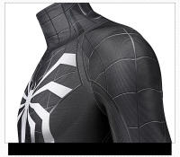 Traje De Cosplay Spider Man Símbolo Negro Venom Miles Morales Para Halloween Y Comic-Con Traje De Invierno Para Adultos - details 6
