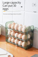 Organizador De Huevos Capacidad Grande Para Nevera Diseño De Plegado 30 Huevos Almacenamiento Para Puerta De La Nevera - details 8