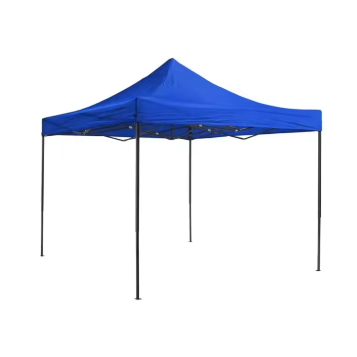 Carpa Plegable 3x3m Multifuncional Altura Ajustable 1.8-2.1m Cenador Impermeable para Exteriores - 1