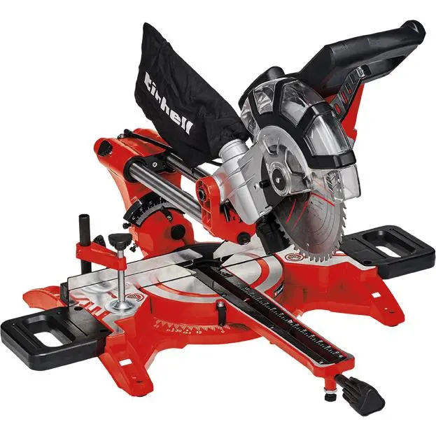 Einhell INGLETADORA TC-SM 2131/1 DUAL 1500W 210M para Corte Preciso de Madera y Metal - 1