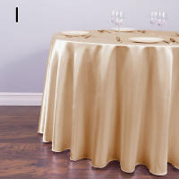 Elegante Sábana De Satén Blanca Para Mesa Redonda 145 Cm Teléfono Liso Brillante Para Bodas Banquetes Cumpleaños Y Decoración De Restaurantes - details 9