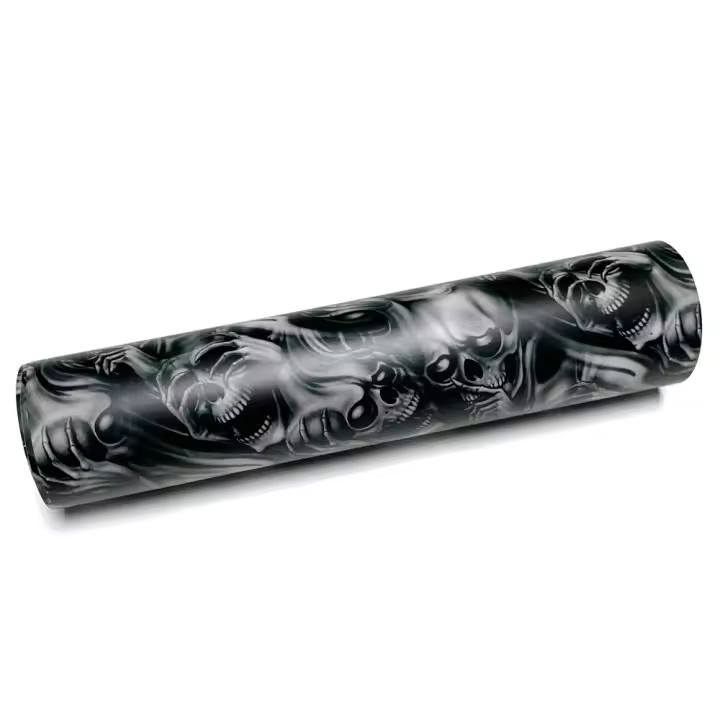 Pegatina De Coche Camuflaje PVC Película De Vinilo Diseño Destacado Accesorios De Coche Cubierta Moulde Tailing Película Metálica - 1