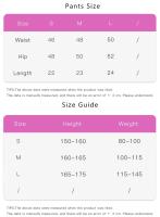 Shorts De Yoga Para Mujer Cintura Alta Elásticos Transpirables Para Correr Y Ejercitarse Ropa Deportiva De Moda Fitness - details 1