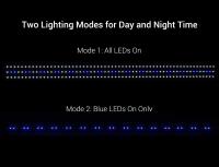 Luz de Acuario, luz de rampa LED de acuario de agua dulce, luz de planta de acuario, luz de acuario LED de 2 modos, 40-60cm, 18W, 78 cuentas de lámpara - details 3