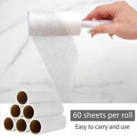 Aicasa - Rodillo Quitapelusas , Guantes Quitapelos, Rodillo Pelo Mascotas, Adhesivo Extra pegajoso para Quitar Pelusas, cabellos, pelos de Animales de la Ropa, Sofa, Coche etc - details 0