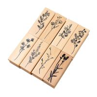 Sello De Tapa De Flor Serie Vintage Para Manualidades Y Papelería Sello De Madera De Goma Para Scrapbooking Y Decoración - details 10