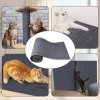 Alfombra Antigolpes Para Gatos Grande Trimmable Poste De Agarre Autoadhesiva Para Almohadilla De Árbol De Gatos Escalera Sillón Pared - details 6