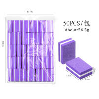50pcs Bloque De Archos Para Uñas Doble Cara Mini Herramientas De Cuidado De Uñas De Acrílico Para Pulido Y Esmalte - details 6