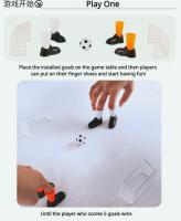 Juego De Fútbol Con Dedos Set De Dos Goles Divertido Juguete De Fútbol Para Fiesta Familiar Regalo Para Niños Club De Fútbol Juego De Mesa - details 5