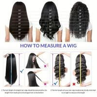 Pelucas Sintéticas De Onda Profunda Para Mujeres Negras Peluca Rizada Suave Natural Color Negro Reemplazo Para Uso Diario Y Fiestas 30 Pulgadas - details 7