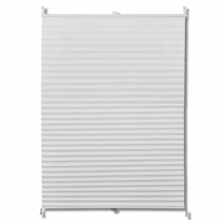 vidaXL Plisse Persiana Blanco Cortina Plisada 100X200cm - 1