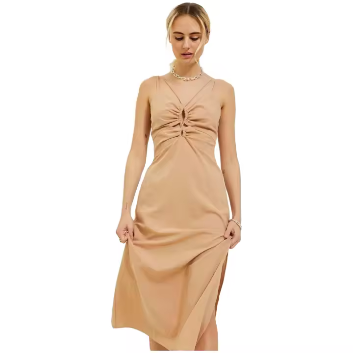 Vestidos marca Jack & Jones modelo 12239277-Beige para mujer en color beig - 1
