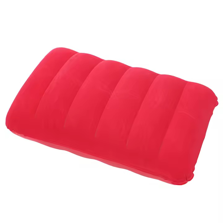 Cojín De Acampar 47x30cm Portátil Y Plegable Para Soporte De Cuello Y Lumbar Cómodo Para Viajes Y Camping - 1