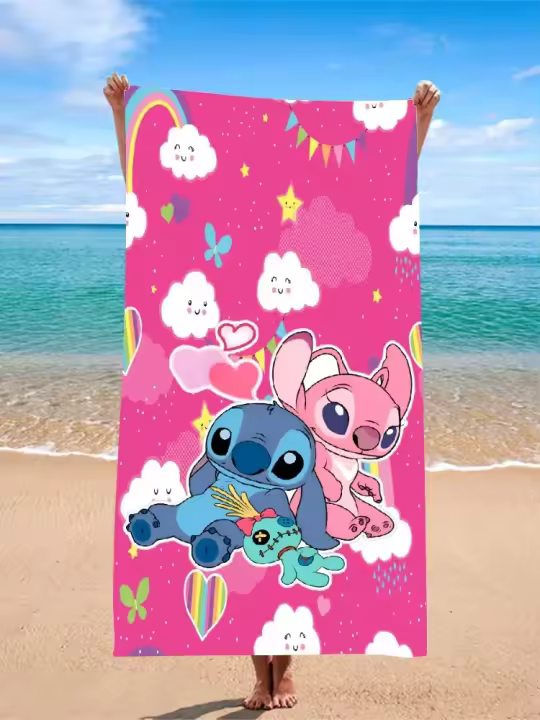 Toalla De Playa Absorbente Y Secado Rápido Ligera Y Super Suave Para Baño Y Camping Exterior Tamaño Rectangular Microfibra - 1