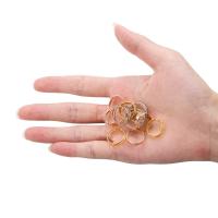 Anillos Blancos Metálicos Ajustables Para DIY 20-40Pcs/lot 7-10mm Suministros Para Fabricación De Joyas Accesorios De Encaje - details 1