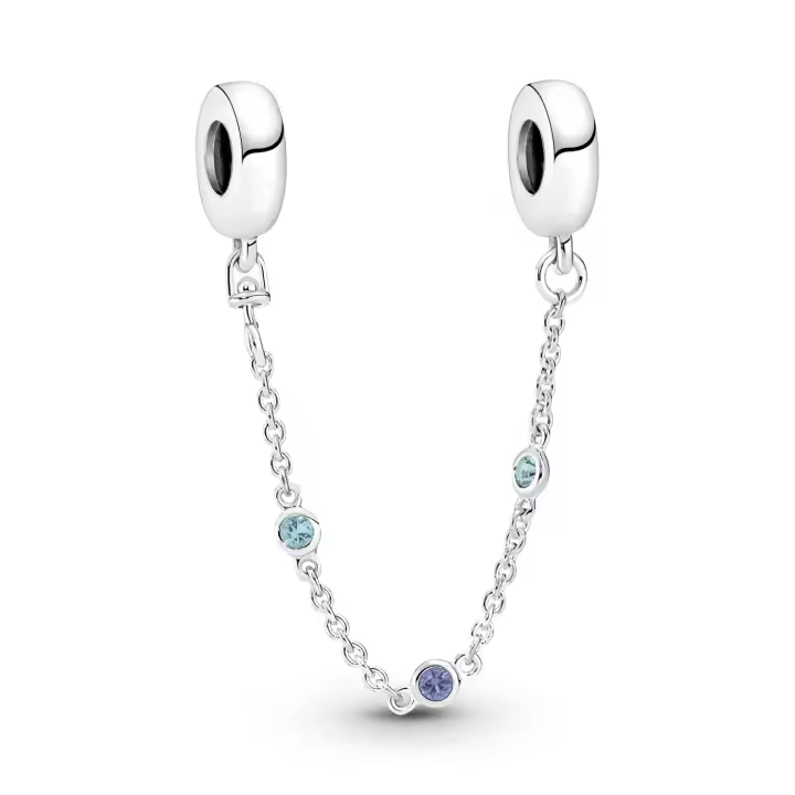 Cadena de seguridad Pandora 791688C01-05 azul - 1